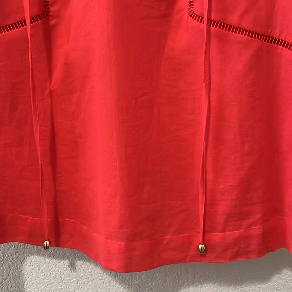 TRINA TURK Lightweight Joplin Top, Color Slushie, Size XS - Picture 5 of 11